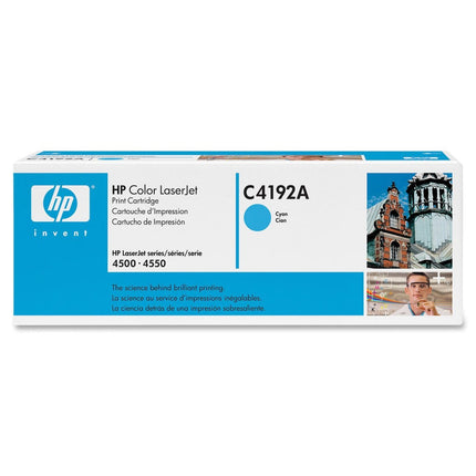 Original HP C4192A Cyan Toner Cartridge