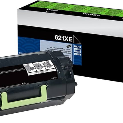 Lexmark 621X Black Extra-High Yield Toner Cartridge, 62D1X0E