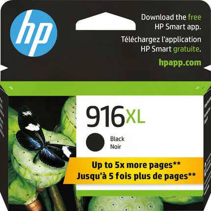 Original HP 916XL (3YL66AN) Black Ink Cartridges