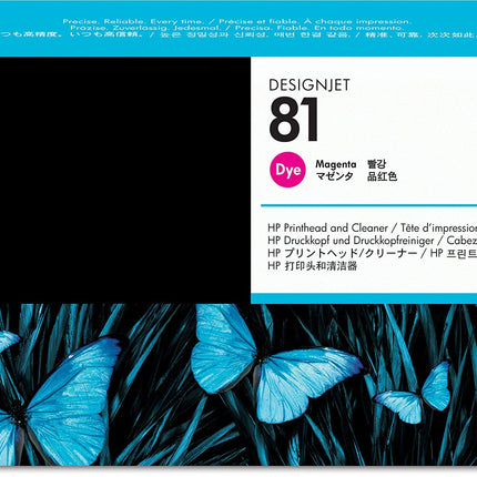 Original HP 81 Magenta (C4932A) Ink cartridge