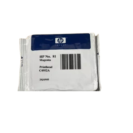 Genuine HP 81 Magenta Printhead ONLY DesignJet Ink Cartridge, C4952A