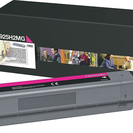 Lexmark C925 Magenta High Yield Toner Cartridge, C925H2MG