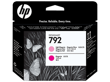 Original HP 792 (CN704A) Magenta and Light Magenta Printhead