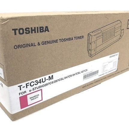 Genuine Toshiba T-FC34U-M Magenta Toner Cartridge