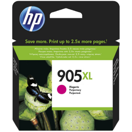 Original HP 905XL (T6M09AA) High Yield Magenta Ink Cartridge