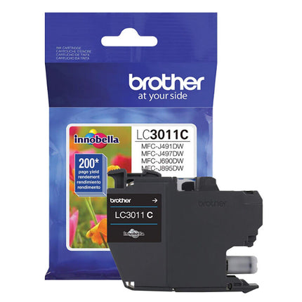 Original Brother LC3011 Cyan Ink Cartridge