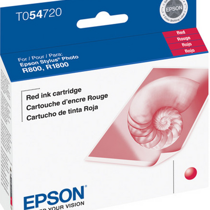 Genuine OEM Epson 54 (T0547) Red Ink Cartridge