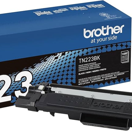 Original Brother TN-223BK Standard Yield Black Printer Toner Cartridge